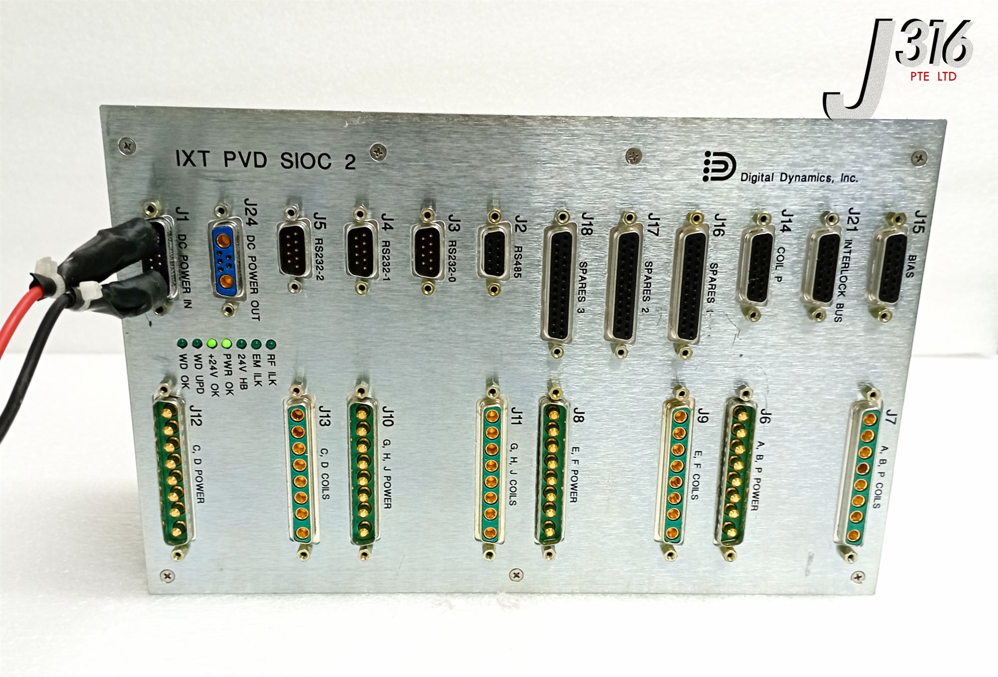 27867 NOVELLUS HDSIOC EM COIL, IXT PVD SIOC 2, FIRMWARE V.5 02